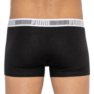 Труси-боксери Puma WORLDHOOD STRIPE TRUNK 2P сірий, білий, чорний Чол M 501004001-200