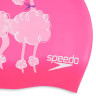 Шапочка для плавання Speedo SLOGAN PRT CAP JU/JF/JM рожевий, білий Діт OSFM 8-0838616719