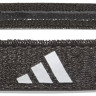Пов'язка на голову Adidas Hairbands 3pk чорний, сірий, бордовий Уні One Size ADAC-16201-NL