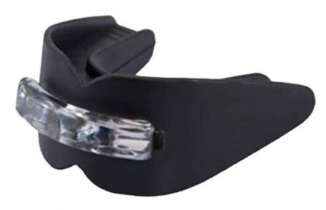 Капа для боксу Everlast DOUBLE MOUTH GUARD чорний Уні UNI 4410BE