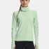 Кофта жіноча Under Armour Empowered Funnel Top Green 1365636-335 Кофта жіноча Under Armour Empowered Funnel Top Green 1365636-335