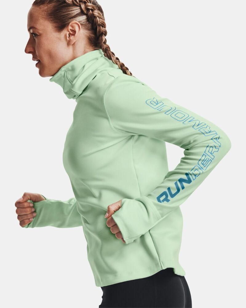 Кофта жіноча Under Armour Empowered Funnel Top Green 1365636-335