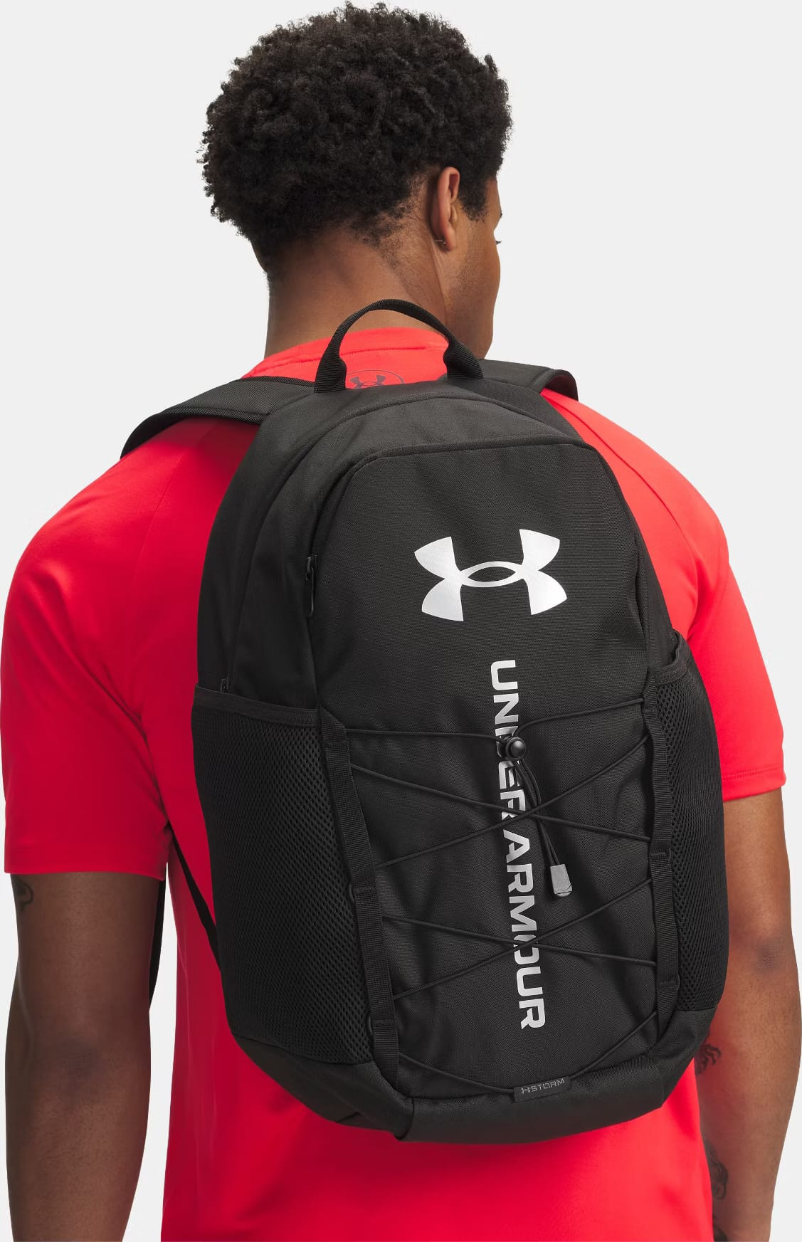 Рюкзак Under Armour Hustle Sport 6.0 Backpack 26L чорний 32 х 47 х 19 см (6000397-001) 6000397-001