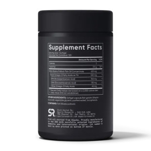 Софт гелеві капсули Sport Research Omega-3 Fish Oil Alaska 625mg - 120 mini softgels 2023-10-4009