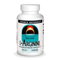 Таблетки Source Naturals L-Arginine 500 mg - 50 tabs 2023-10-6160