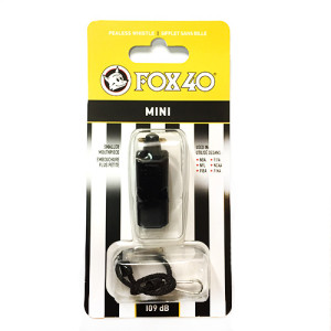 Свисток FOX 40 Original Whistle Mini Official 9808-0008 Чорний universal (72206) 9808-0008