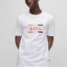 Футболка t-shirt hugo boss slim fit white 50486210