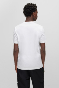 Футболка t-shirt hugo boss slim fit white 50486210