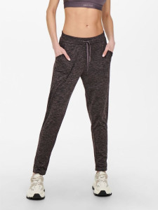 Штани ONPNASHA BRUSH SWEAT PNT 15236669-Sparrow-Detail:w. Melange Only Play XS Темно-коричневий 15236669-SPARROW-DETAIL:W