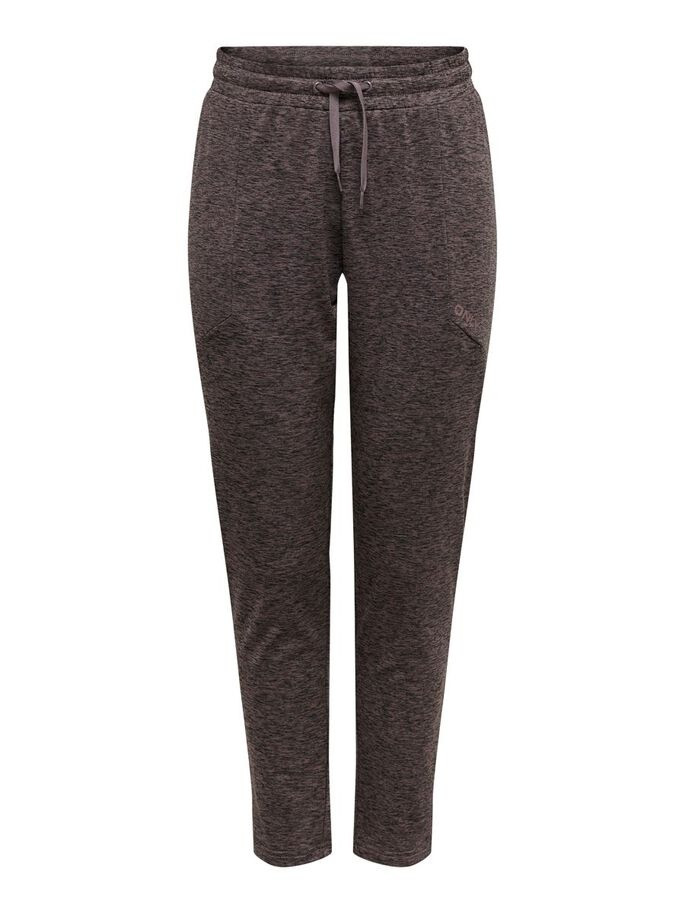 Штани ONPNASHA BRUSH SWEAT PNT 15236669-Sparrow-Detail:w. Melange Only Play XS Темно-коричневий 15236669-SPARROW-DETAIL:W