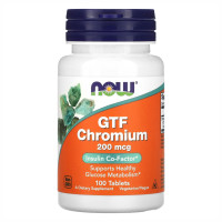 Таблетки GTF Chromium 200mcg - 100 tabs 2022-10-0672