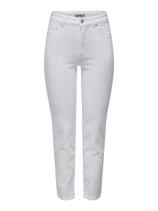 Джинси ONLEMILY STRETCH HW ST AK DNM CRO790NOOS 15292435-White ONLY 25/32 Білий 15292435-WHITE