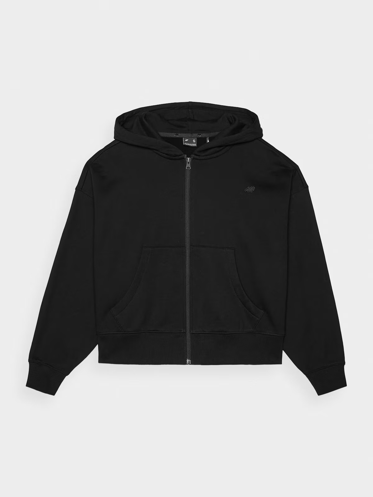 Худі SWEATSHIRT F1306 4FWAW24TSWSF1306-20S 4F L Чорний 4FWAW24TSWSF1306-20S