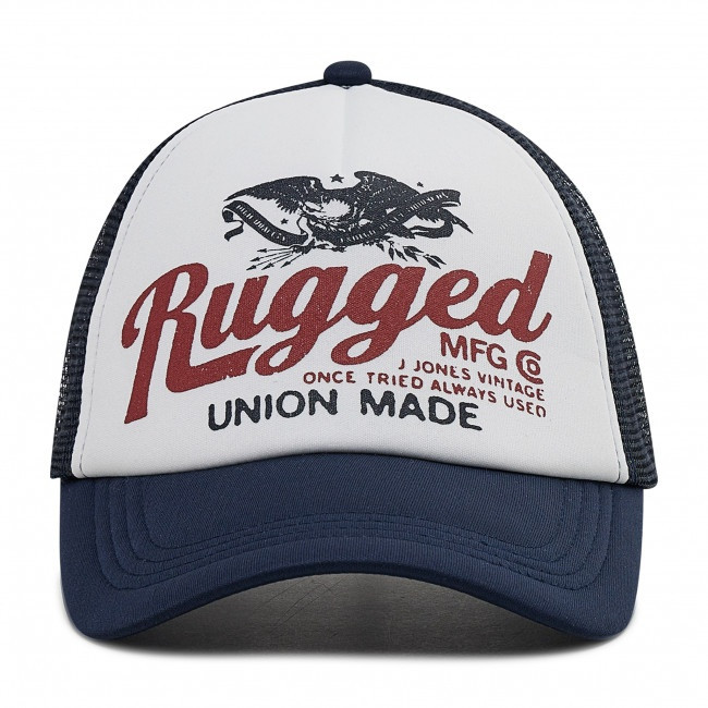 Бейсболка JACRUGGED TRUCKER CAP 12199325-Navy Blazer Jack&Jones ONE SIZE Темно-синій 12199325-NAVY BLAZER