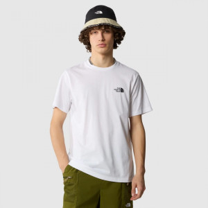 Футболка MEN’S S/S SIMPLE DOME TEE 0A87NGFN41 THE NORTH FACE L Білий 0A87NGFN41