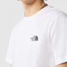 Футболка MEN’S S/S SIMPLE DOME TEE 0A87NGFN41 THE NORTH FACE L Білий 0A87NGFN41
