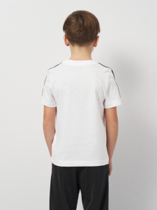 Футболка підліткова ESS TAPE Tee 68578002 Puma 128 Білий 68578002