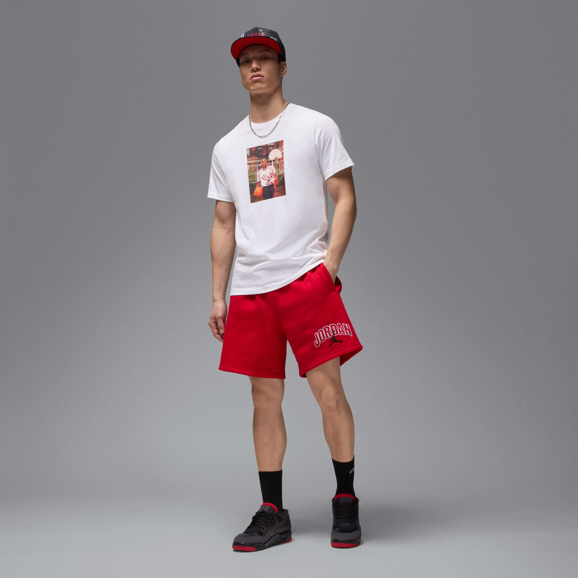 Шорти чоловічі Air Jordan Brk Lbr Gfx Red IB7910-687