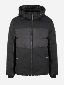 Куртка mat mix puffer jacket 1032481-29999 Tom Tailor L Чорний 1032481-29999