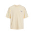 Футболка Jack & Jones JORSANTORINI GRAPHIC TEE SS CREW NECK SN 12252644-Buttercream