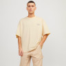 Футболка Jack & Jones JORSANTORINI GRAPHIC TEE SS CREW NECK SN 12252644-Buttercream