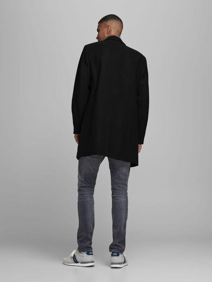 Пальто JJEMOULDER WOOL COAT SN 12171374-Black Jack&Jones L Чорний 12171374-Black