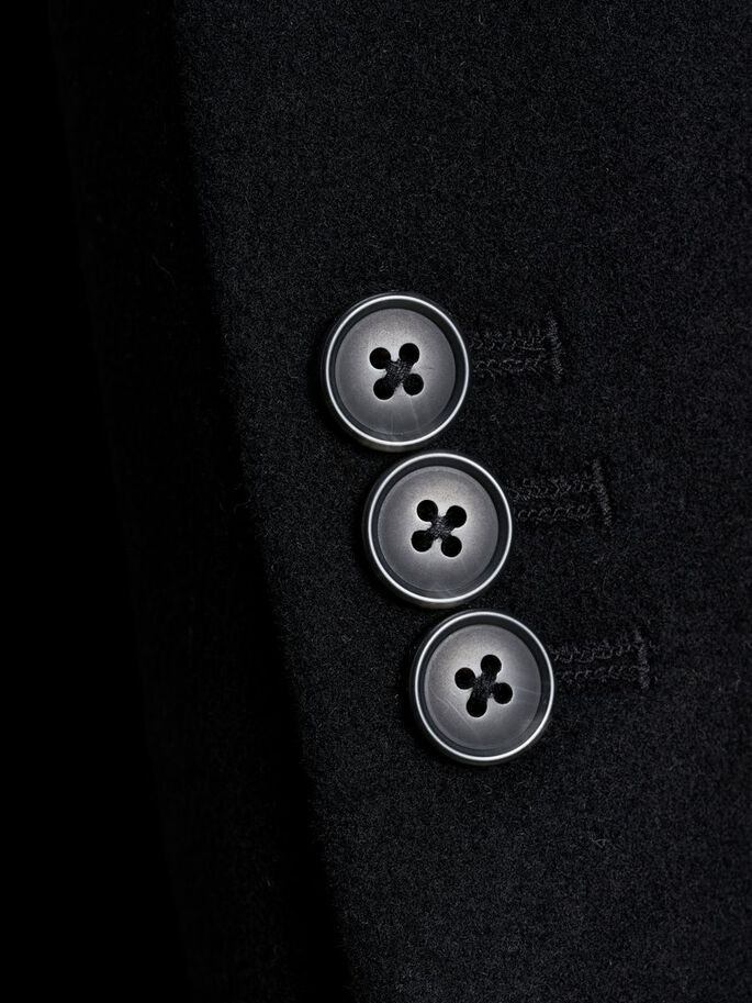 Пальто JJEMOULDER WOOL COAT SN 12171374-Black Jack&Jones L Чорний 12171374-Black