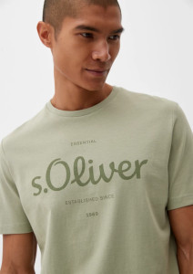 Футболка 2128330.78D1 s.Oliver M Хакі 2128330.78D1