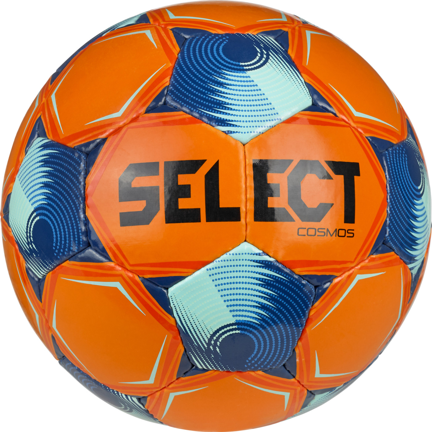М'яч футбольний SELECT COSMOS v26 помаранчевий, синій 5 (069427-013) 069427-013