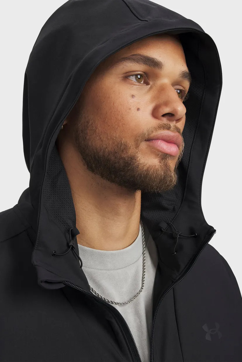 Вітровка UA Unstoppable Woven Jacket 6014621-001 Under Armour L Чорний 6014621-001