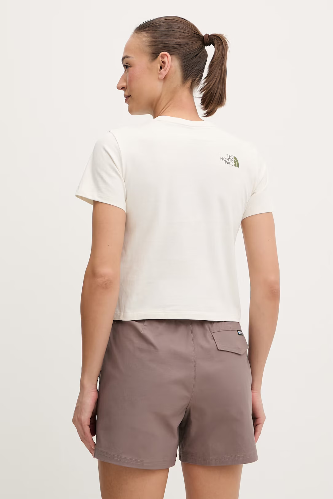 Футболка T-shirt Flora Embroidered 0A8G9QQLI1 THE NORTH FACE M Бежевий 0A8G9QQLI1