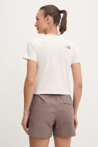 Футболка T-shirt Flora Embroidered 0A8G9QQLI1 THE NORTH FACE M Бежевий 0A8G9QQLI1