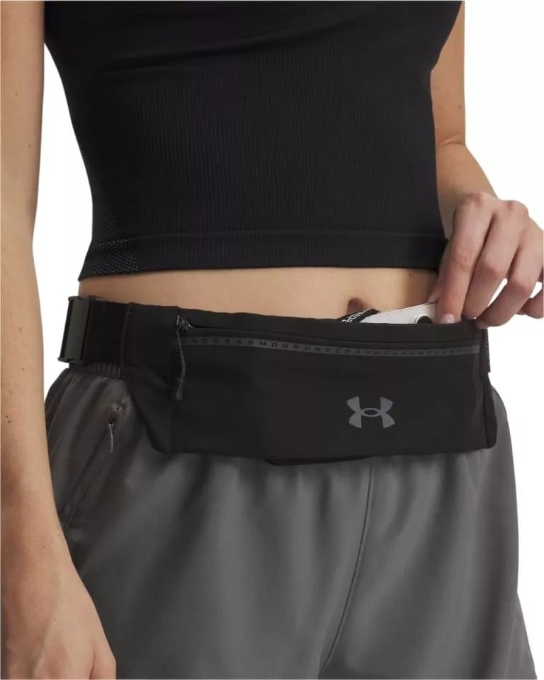 Сумка на пояс Under Armour Velociti Run Belt чорний 33,3 х 8,9 см 1388914-003