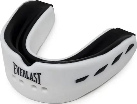 Капа для боксу Everlast EVERSHIELD DOUBLE MOUTH GUARD білий, чорний Уні One Size P00003602