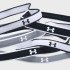 Пов'язка на голову Under Armour Mini Headbands (6pk) чорно-білий Уні UNI 1286016-005