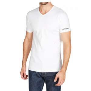 Футболка Kappa T-shirt Mezza Manica Scollo V білий Чол L K1315 Bianco