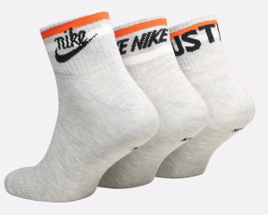Шкарпетки Nike U NK NSW EVERYDAY ESSENTIAL AN 3PR сірий Уні 34-38 DX5080-050