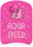 Дошка для плавання Aqua Speed KIDDIE Kickboard Unicorn 6896 рожевий Діт 31x23x2,4cм 186-UNICORN