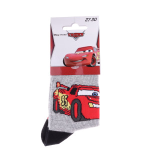 Шкарпетки CARS DAMIER світло-сірий Діт 31-34, арт.83841744-8 83841744-8