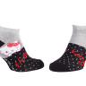 Шкарпетки HELLO KITTY TETE HK + POIS сірий Діт 35 - 41 13890712-7