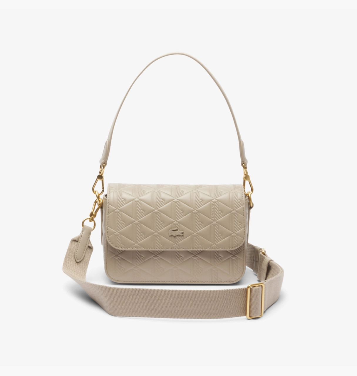 Сумка жіноча Lacoste Maheki Shoulder Bag Beige NF4712MHQ47 MISC NF4712MHQ47