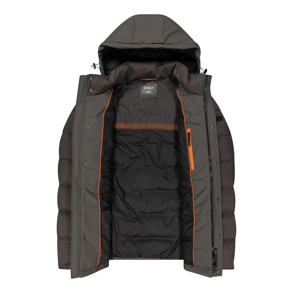 Куртка CMP JACKET ZIP HOOD MELANGE 34K0187-E927