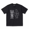 Футболка Uniqlo Kaws Warhol Black Kaws RoboCat (Uniqlo KAWS + Warhol UT Graphic T-Shirt Roboto) 341-476351