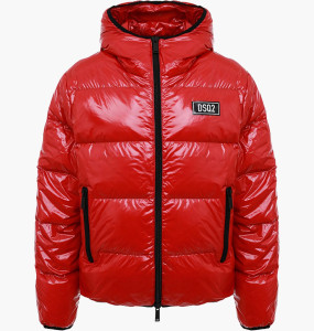 Куртка DSQUARED2 puffer bomber red S74AM1322 S54056 RED