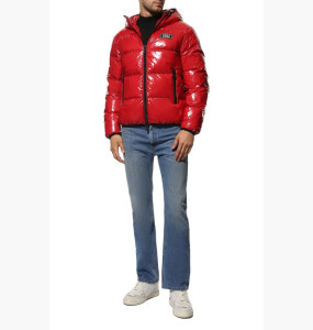 Куртка DSQUARED2 puffer bomber red S74AM1322 S54056 RED