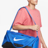 Сумка Nike NK BRSLA S DUFF - 9.5 41L чорний, синій Уні 51x28х28 см DM3976-480