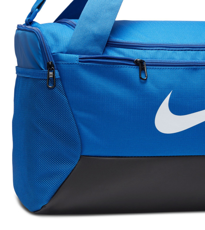 Сумка Nike NK BRSLA S DUFF - 9.5 41L чорний, синій Уні 51x28х28 см DM3976-480