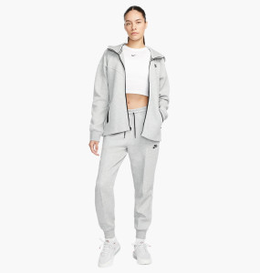 Костюм спортивний жіночий Nike Tch Flc Fz Wr Grey FB8338-063  FB8330-063