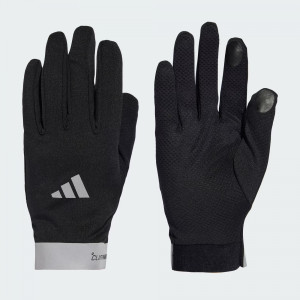 Рукавиці UNISEX Run Glove JZ8118 Adidas L Чорний JZ8118