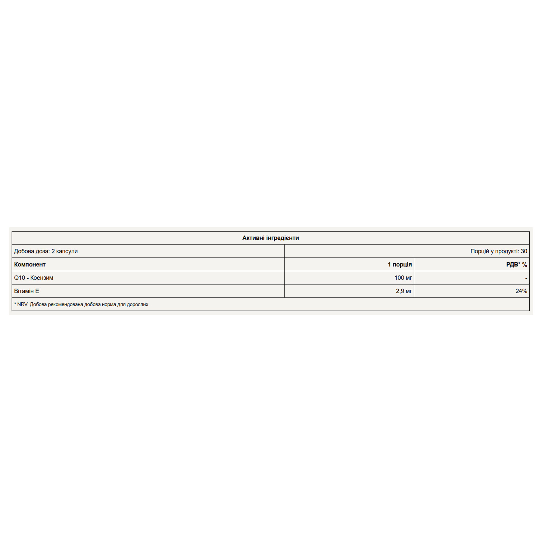 Капсули Pure Gold Q10 - 60 caps 2023-10-6075